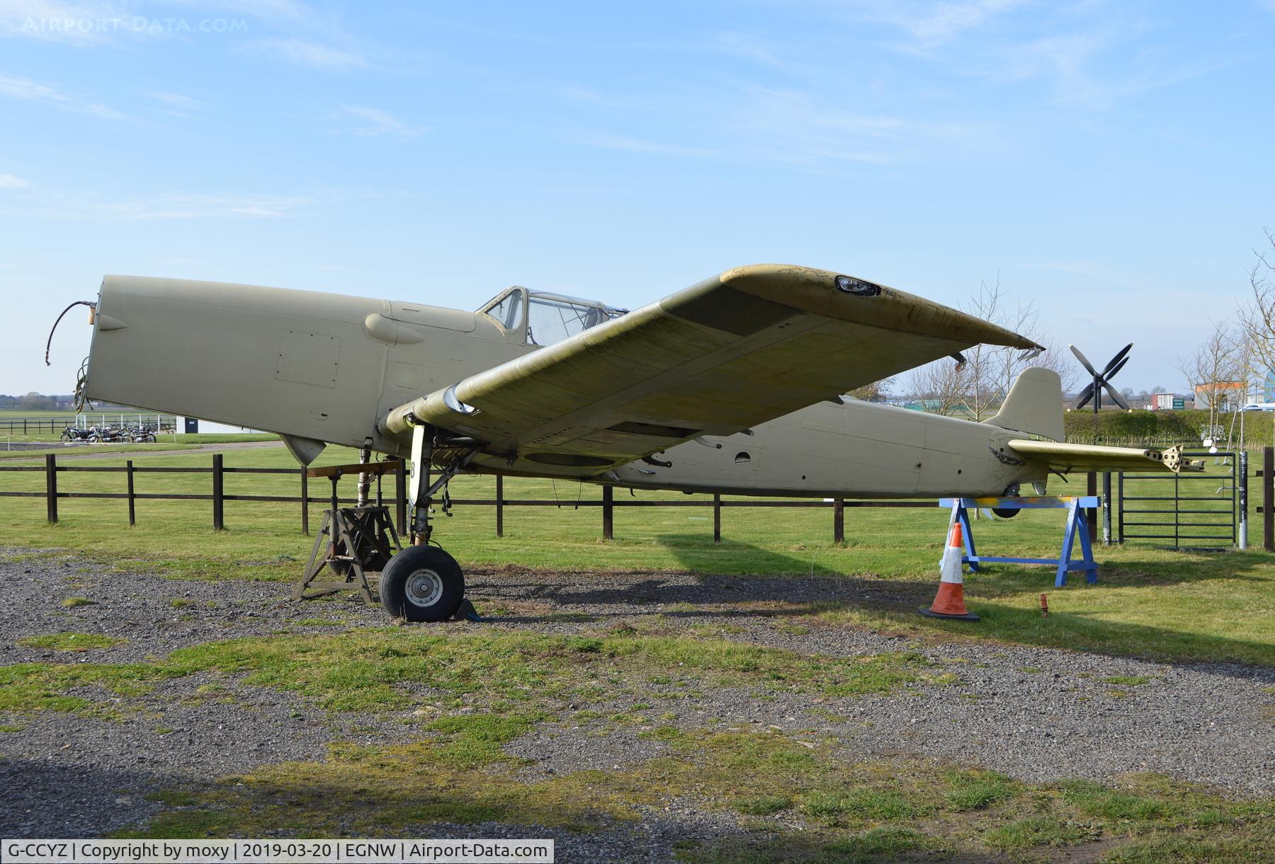 G-CCYZ, 1948 F+W C-3605 Schlepp C/N 338, F+W C-3605 Schlepp at Wickenby.