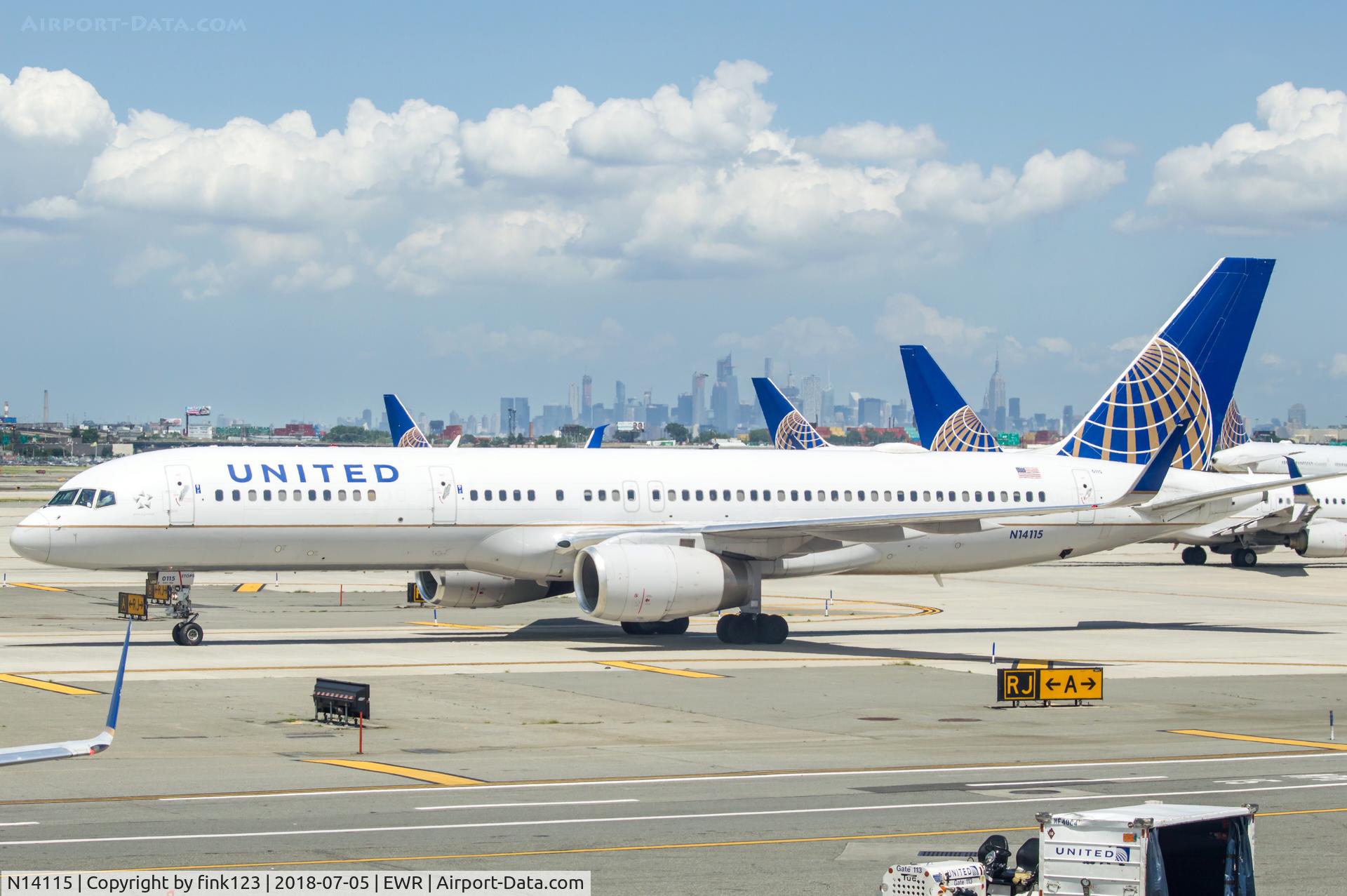 N14115, 1995 Boeing 757-224 C/N 27557, 