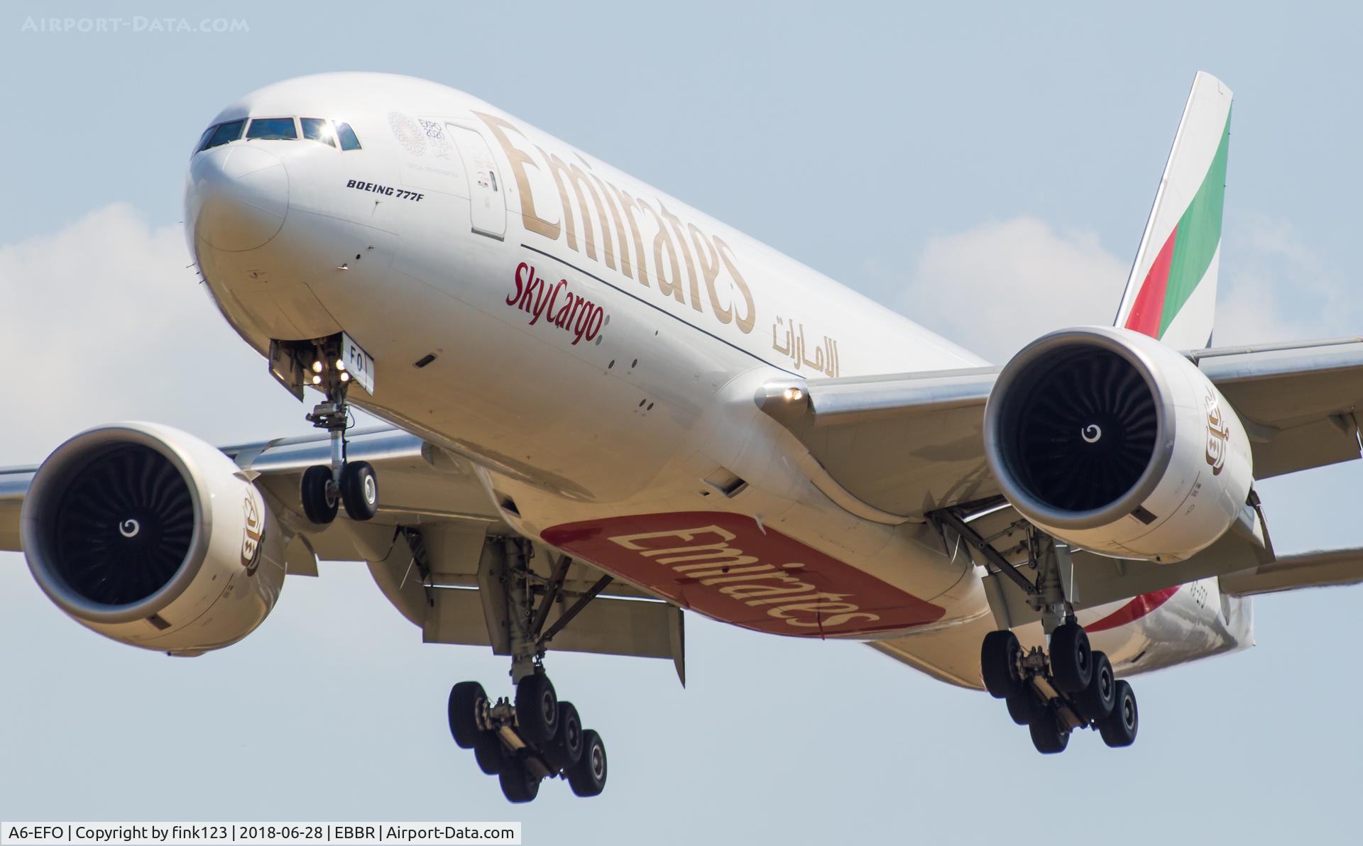 A6-EFO, 2014 Boeing 777-F1H C/N 42233, 