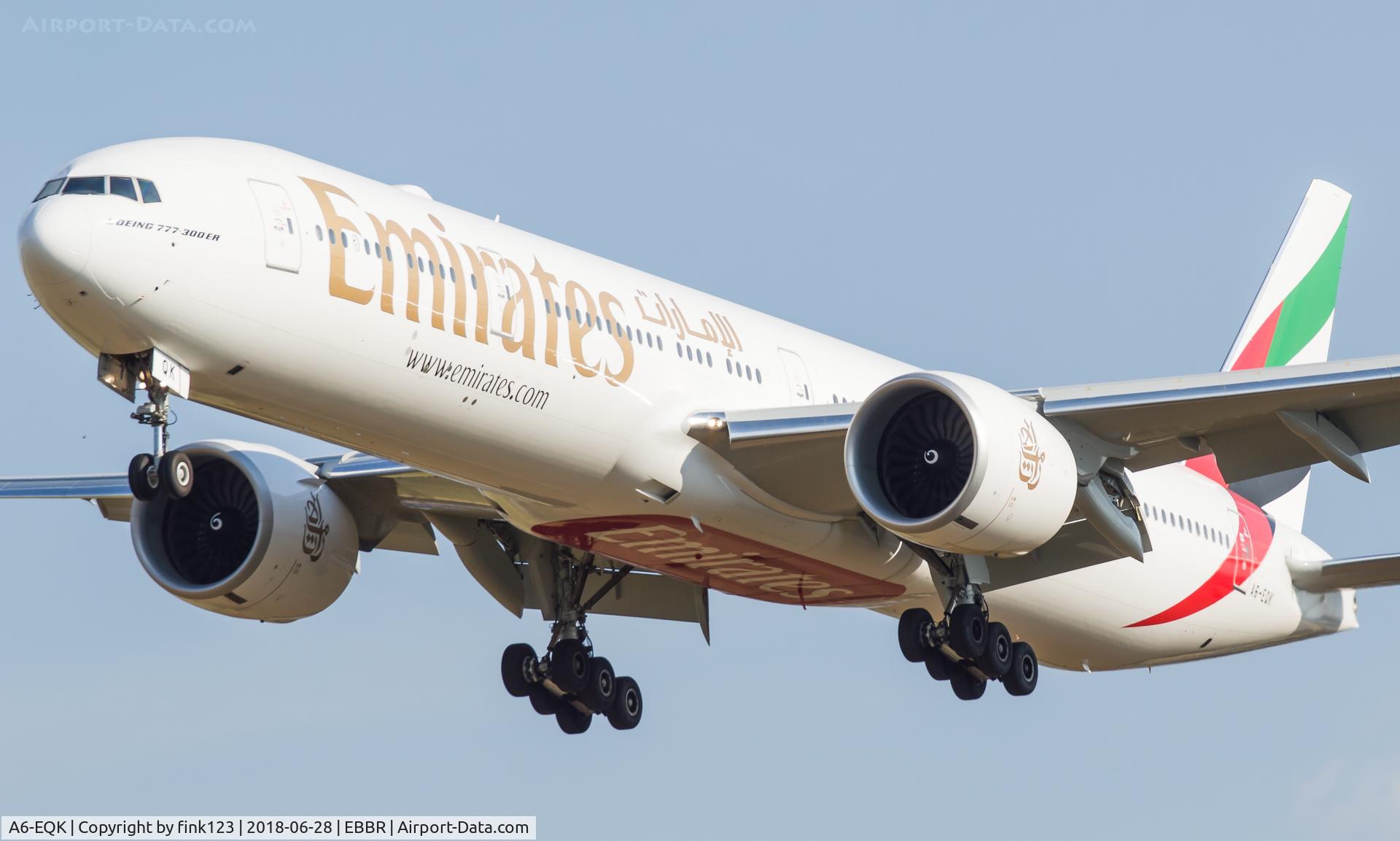 A6-EQK, 2018 Boeing 777-31H/ER C/N 42359, 