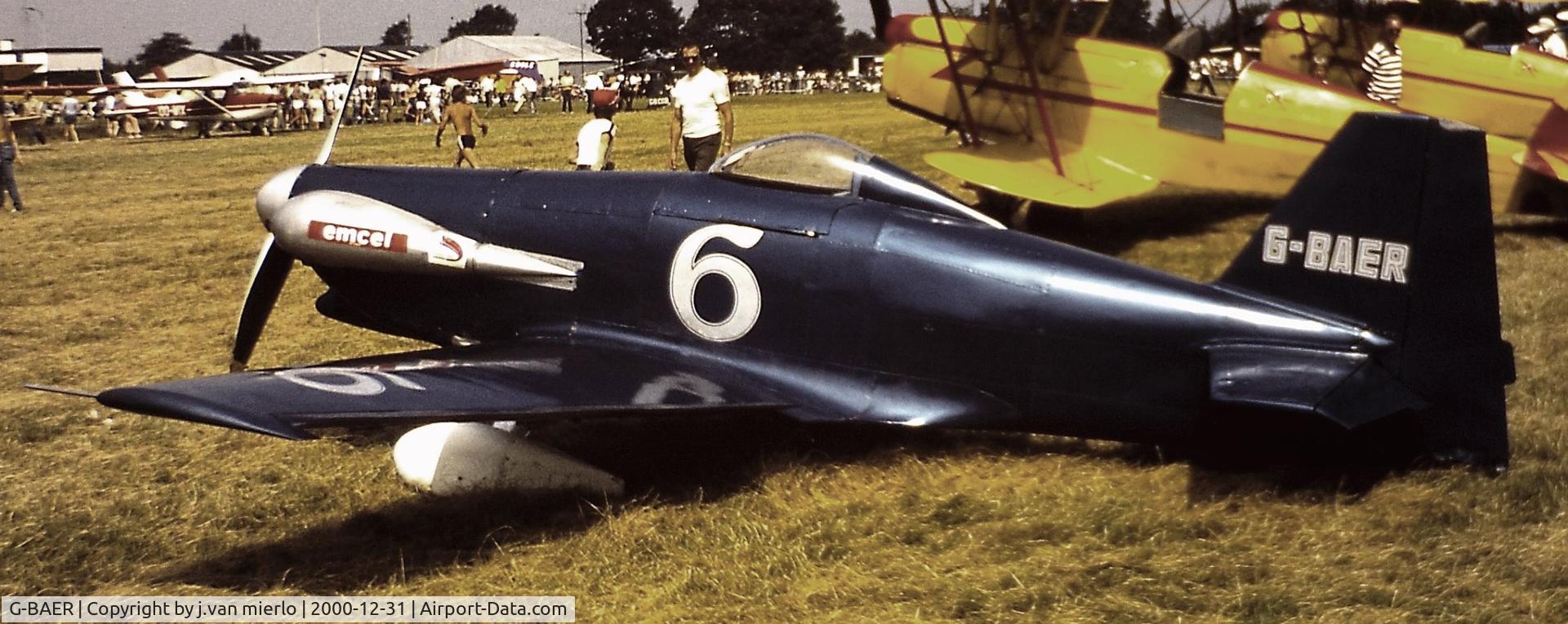 G-BAER, 1973 LeVier Cosmic Wind C/N PFA 1571, Belgian Air Show