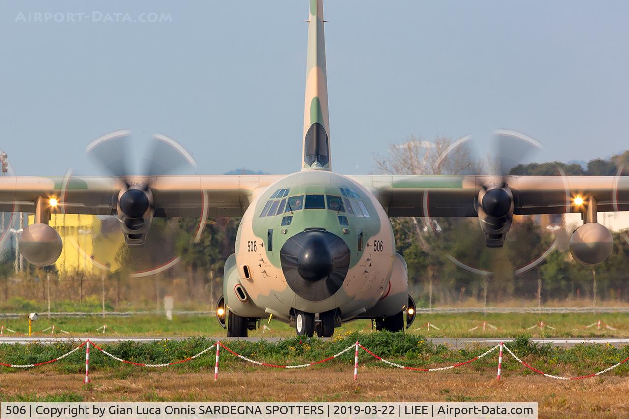 506, Lockheed Martin C-130J Hercules C/N 382-5743, TAKEOFF 14R