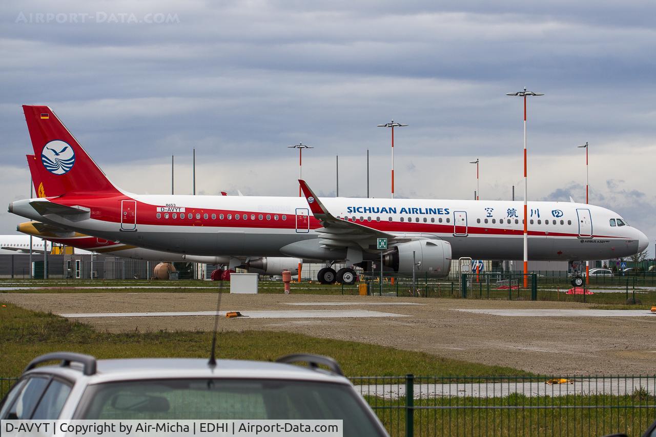 D-AVYT, 2016 Airbus A321-231 C/N 7326, New : Sichuan Airlines