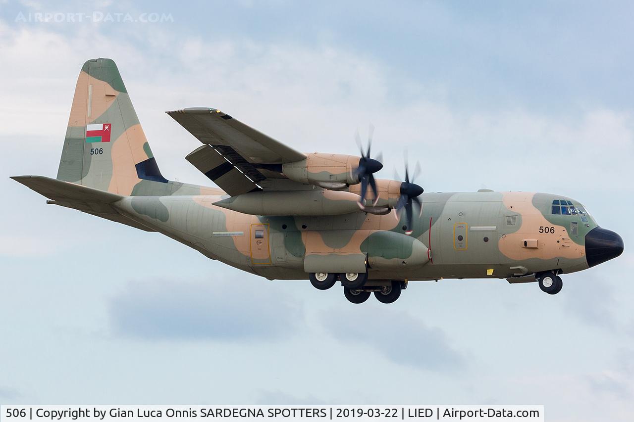 506, Lockheed Martin C-130J Hercules C/N 382-5743, LANDING 17R