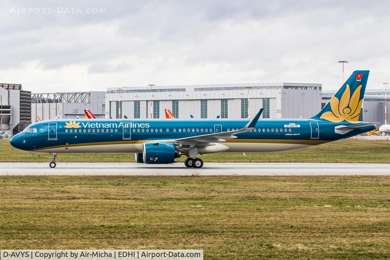 D-AVYS, 2009 Airbus A319-111 C/N 4056, New : Vietnam Airlines
