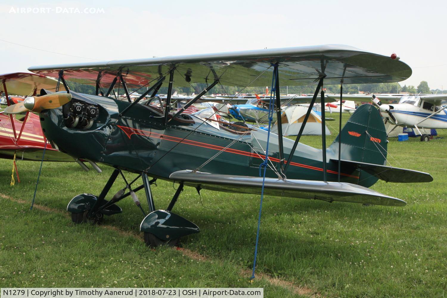 N1279, 1980 Hatz CB-1 C/N 10, 1980 Hatz CB-1, c/n: 10