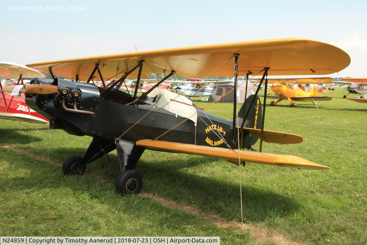N24859, 2000 Hatz LB-1 C/N 248, 2000 Hatz LB-1, c/n: 248