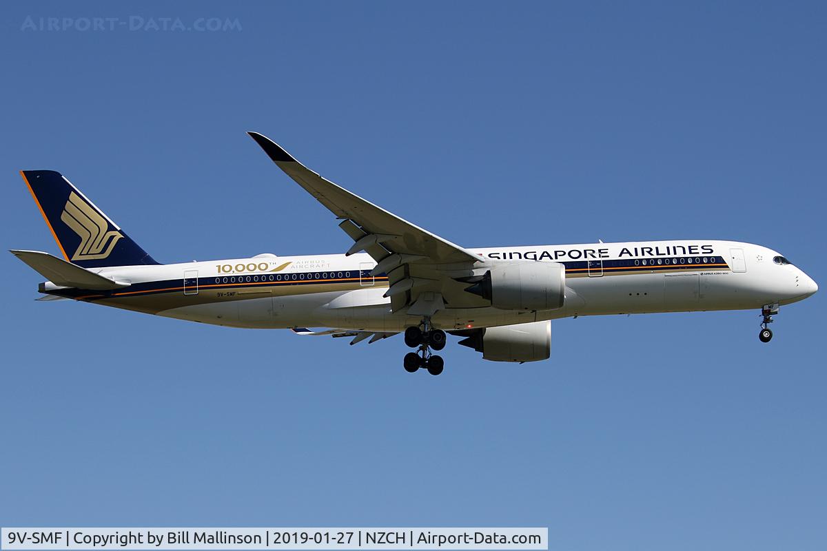 9V-SMF, 2016 Airbus A350-941 C/N 054, 10,000th Airbus