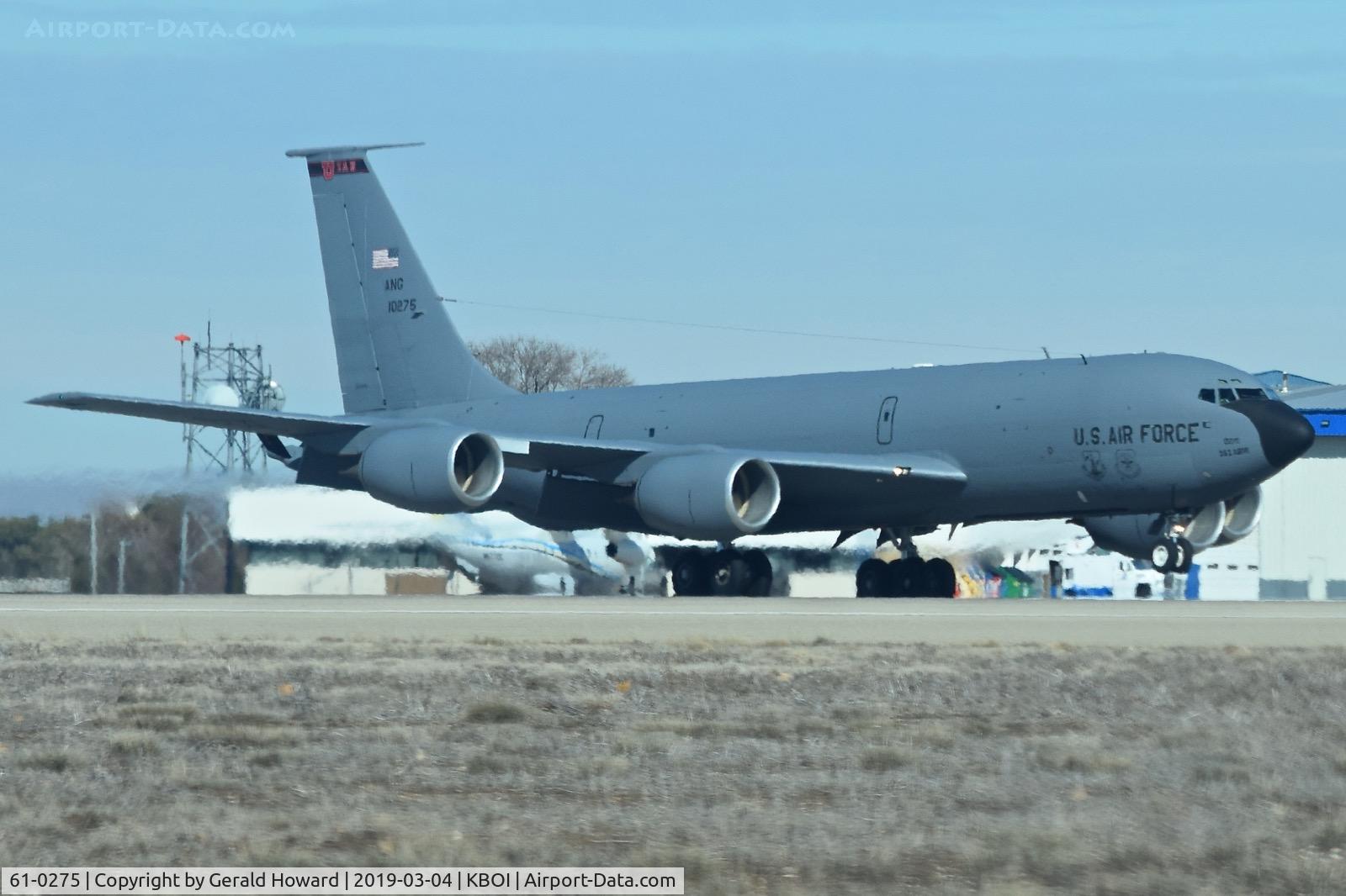 61-0275, 1961 Boeing KC-135R Stratotanker C/N 18182, 171st ARW, Utah ANG.