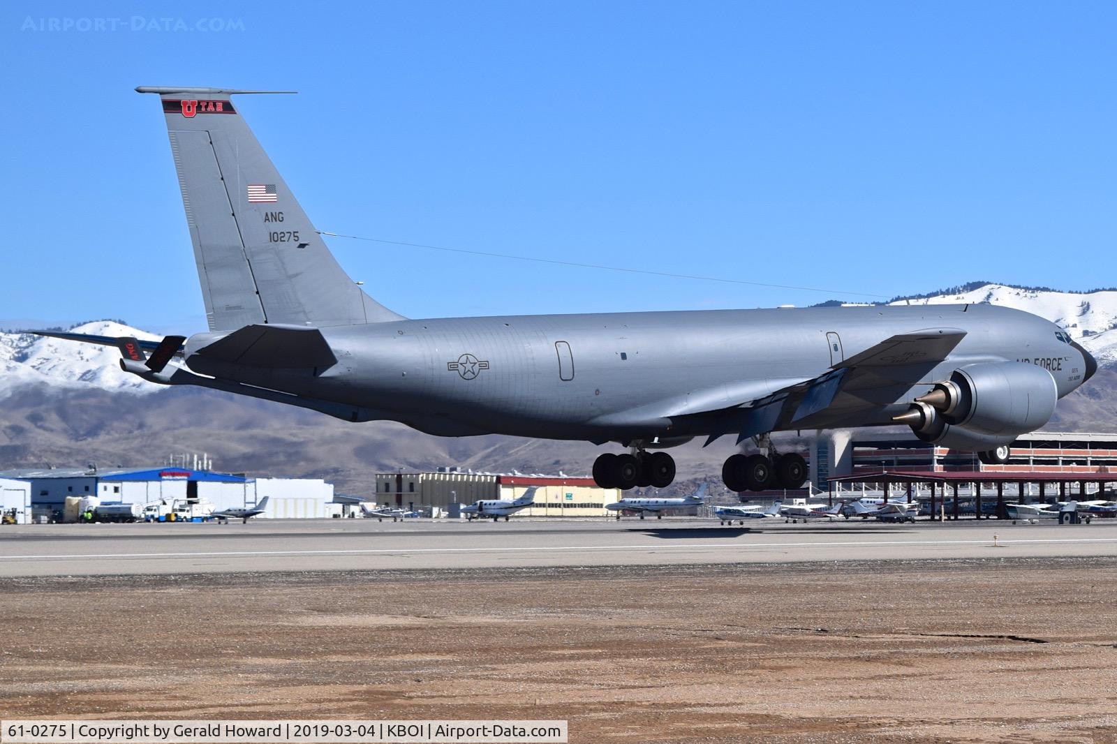 61-0275, 1961 Boeing KC-135R Stratotanker C/N 18182, 171st ARW, Utah ANG.