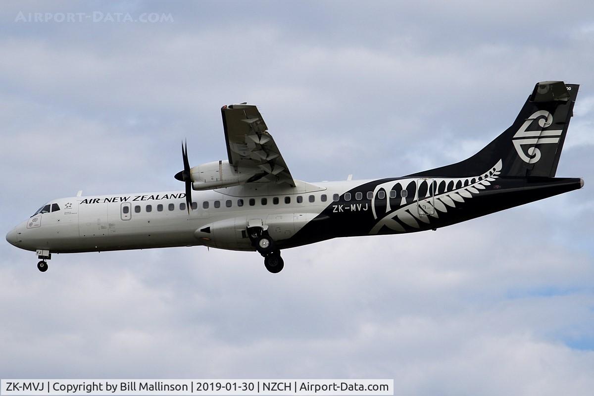 ZK-MVJ, 2016 ATR 72-600 (72-212A) C/N 1319, finals