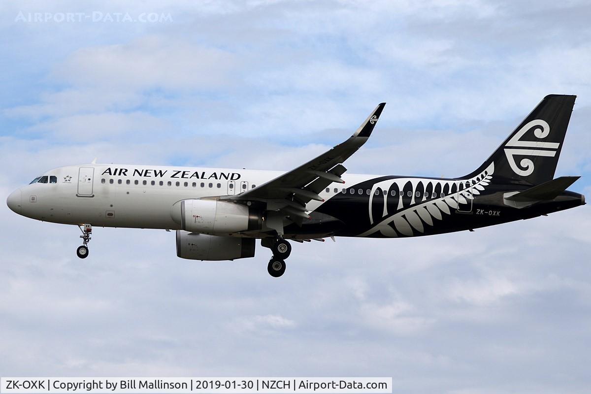 ZK-OXK, 2015 Airbus A320-232 C/N 6706, FINALS
