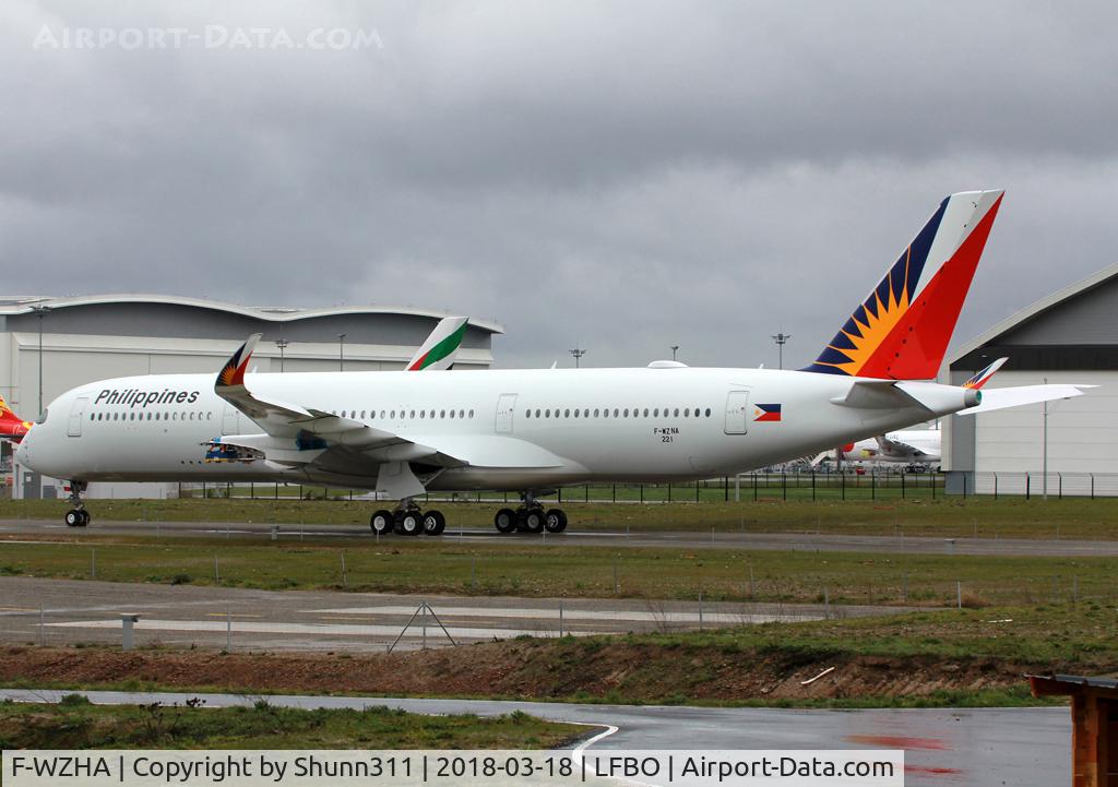 F-WZHA, 2018 Airbus A350-941 C/N 221, C/n 0221 - To be RP-C3501