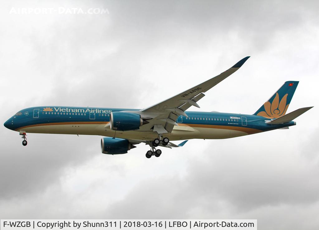 F-WZGB, 2018 Airbus A350-941 C/N 192, C/n 0192 - to be VN-A896