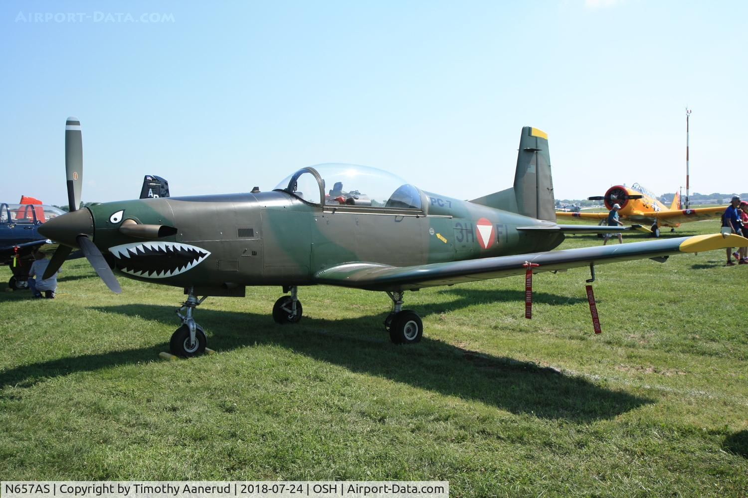 N657AS, Pilatus PC-7 C/N 447, Pilatus PC-7, c/n: 447