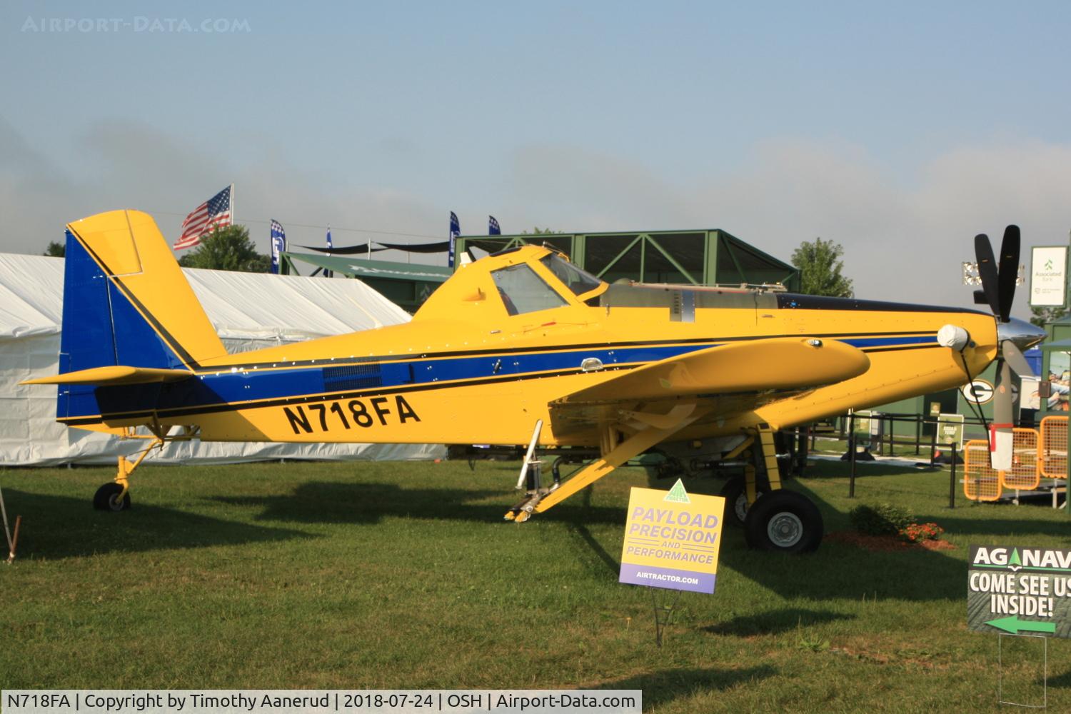 N718FA, 2018 Air Tractor Inc AT-802A C/N 802A-0758, 2018 Air Tractor Inc AT-802A, c/n: 802A-0758