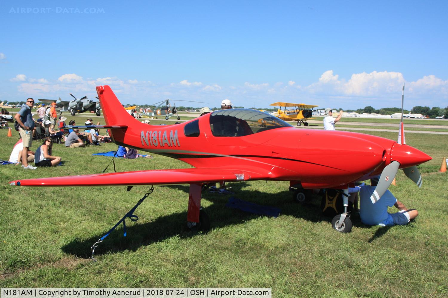 N181AM, Lancair Legacy C/N L2K-151, 2012 Lancair Legacy, c/n: L2K-151.  I miss the shark mouth.