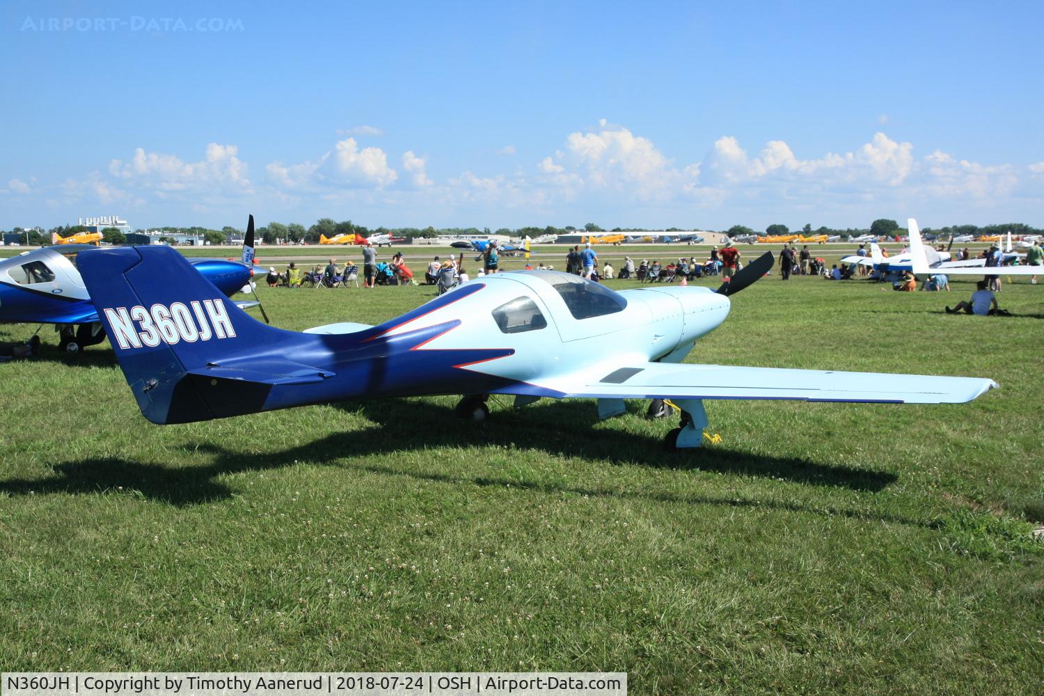 N360JH, 1992 Lancair 360 C/N 580, 1992 Lancair 360, c/n: 580