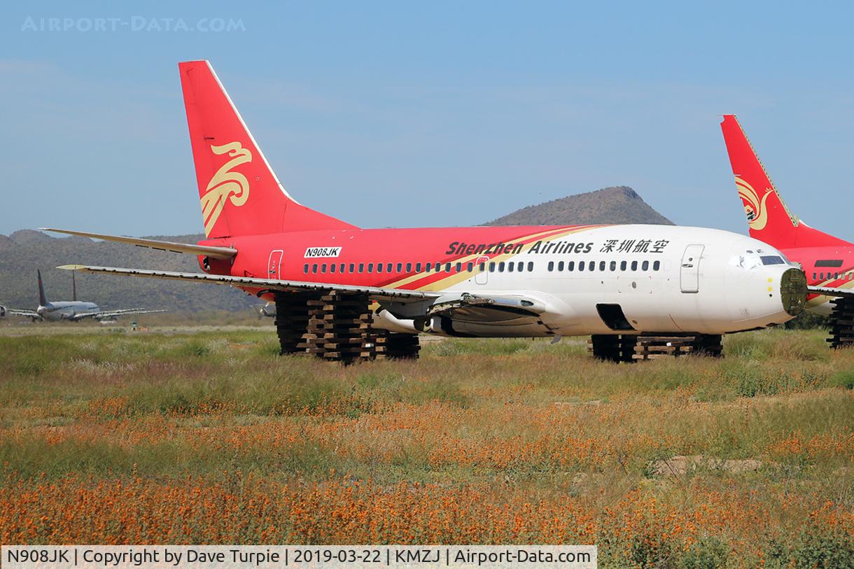 N908JK, 2001 Boeing 737-7BX C/N 30741, No comment.
