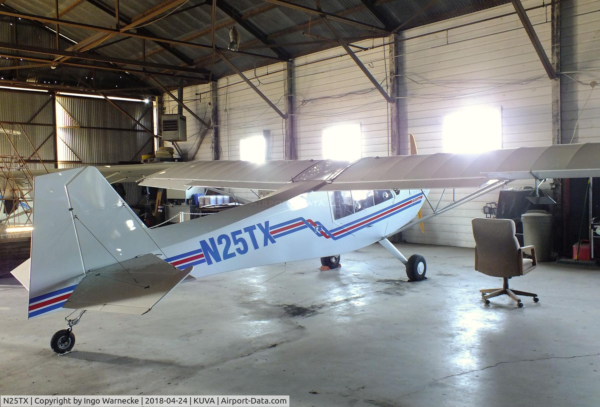 N25TX, 2005 Rans S-7S Courier C/N 0304369, Rans S-7S Courier at the Aviation Museum at Garner Field, Uvalde TX