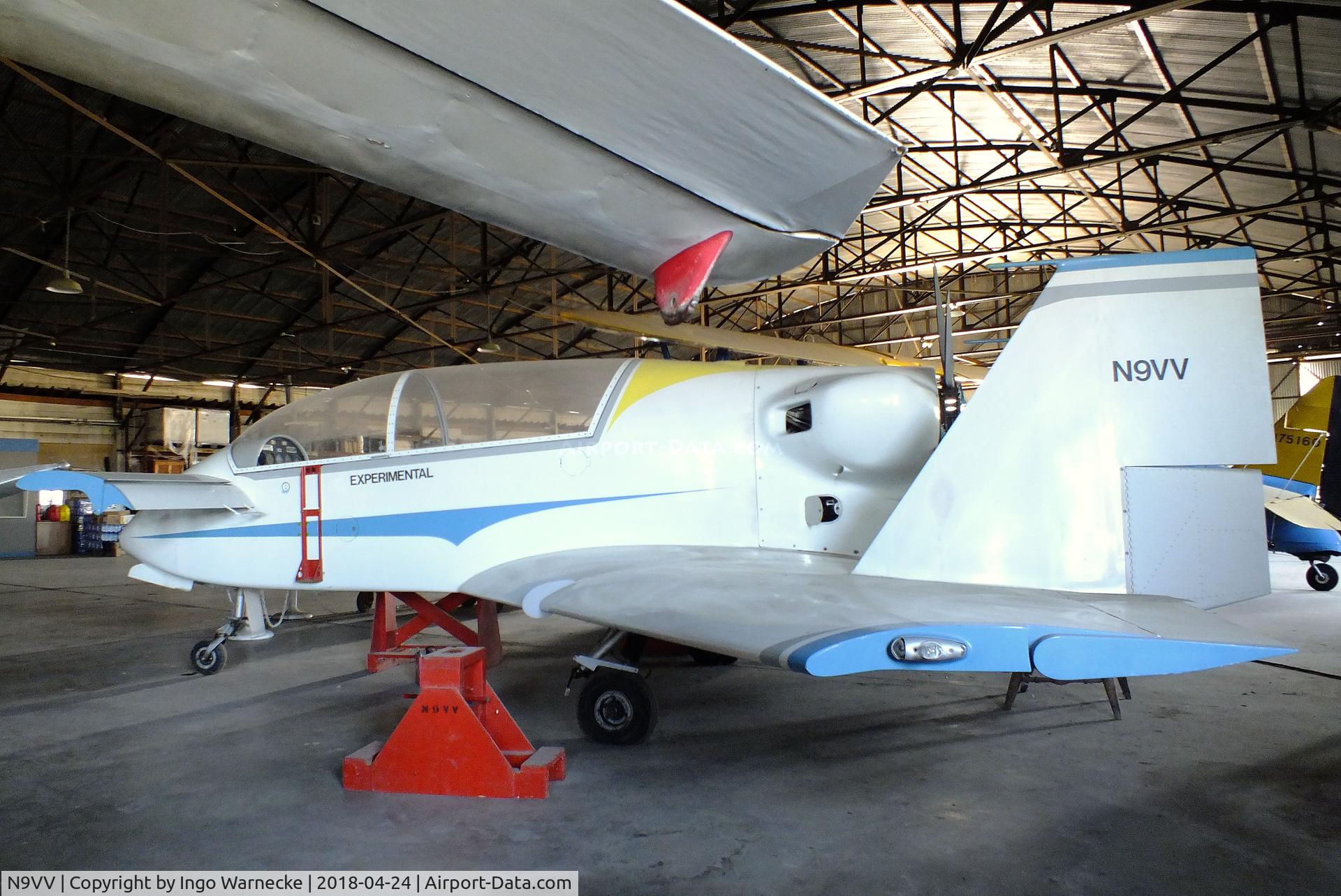 N9VV, 1987 Rutan VariViggen C/N 003, Rutan VariViggen at the Aviation Museum at Garner Field, Uvalde TX