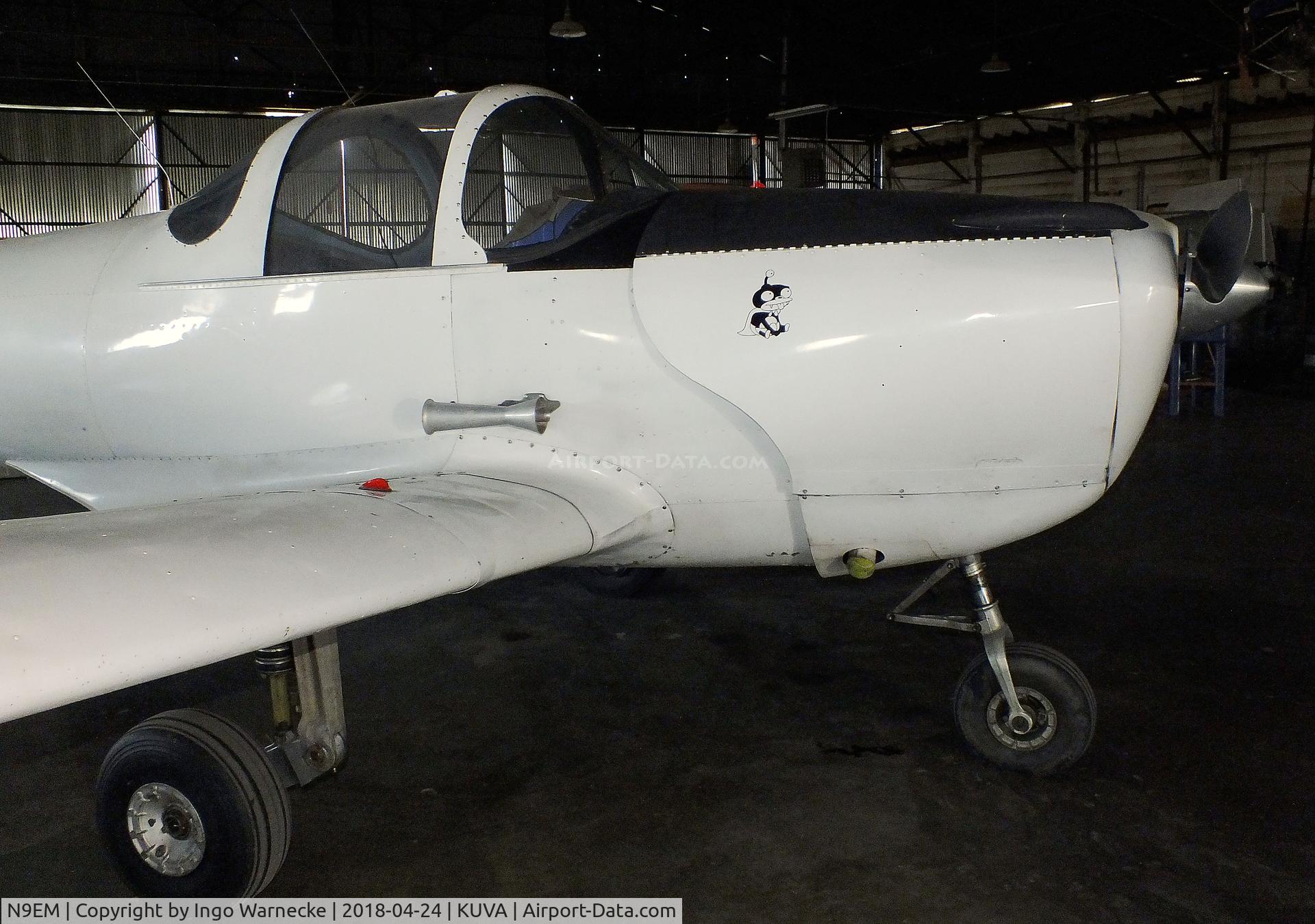 N9EM, 1947 Engineering & Research 415-C C/N 4183, ERCO Ercoupe 415-C at the Aviation Museum at Garner Field, Uvalde TX