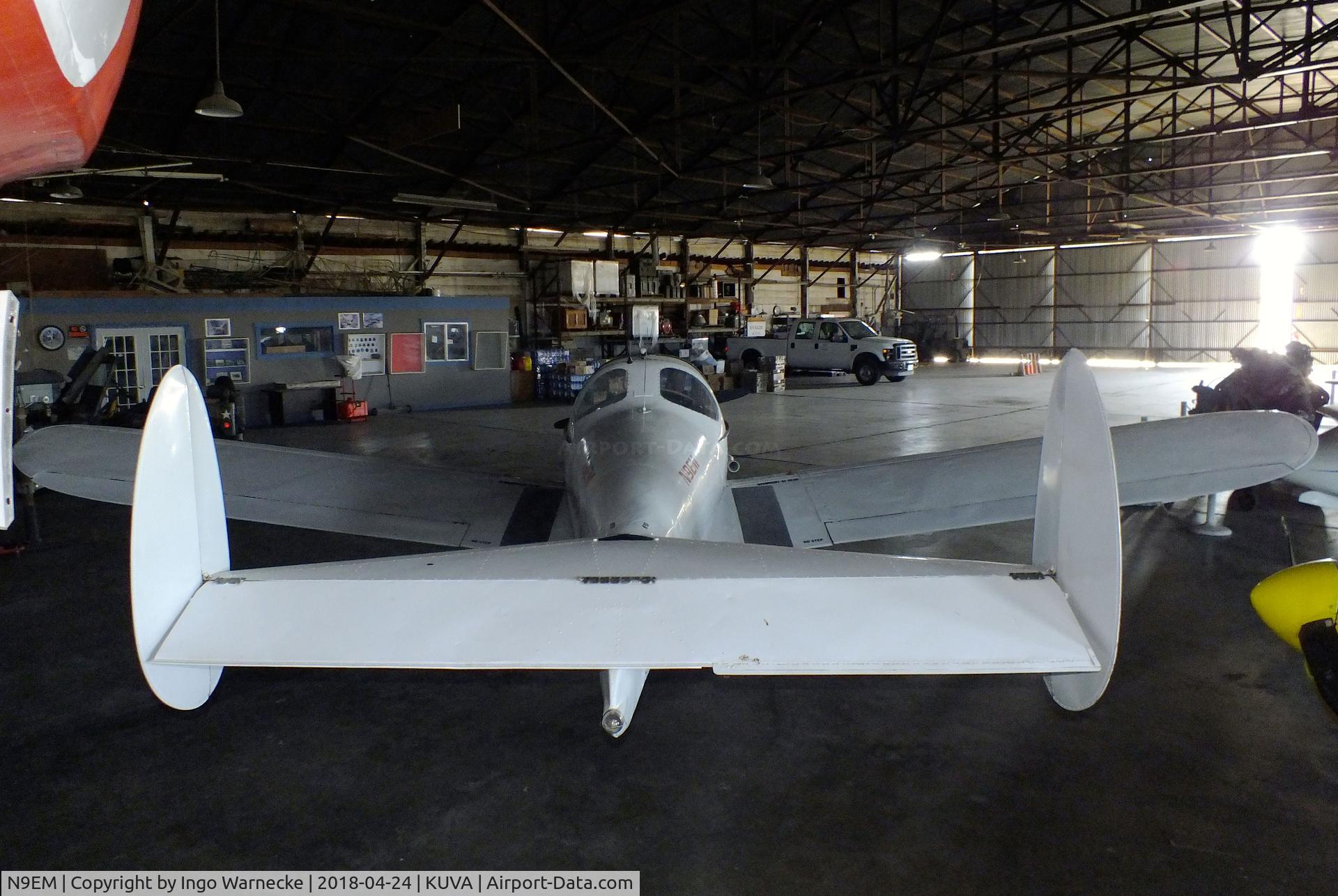 N9EM, 1947 Engineering & Research 415-C C/N 4183, ERCO Ercoupe 415-C at the Aviation Museum at Garner Field, Uvalde TX