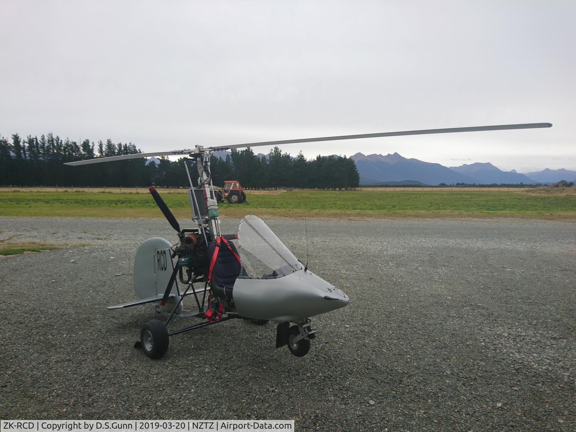 ZK-RCD, P Barron Gyrocopter C/N R 108, Now based in Te Anau New Zealand - Owner D.S.Gunn