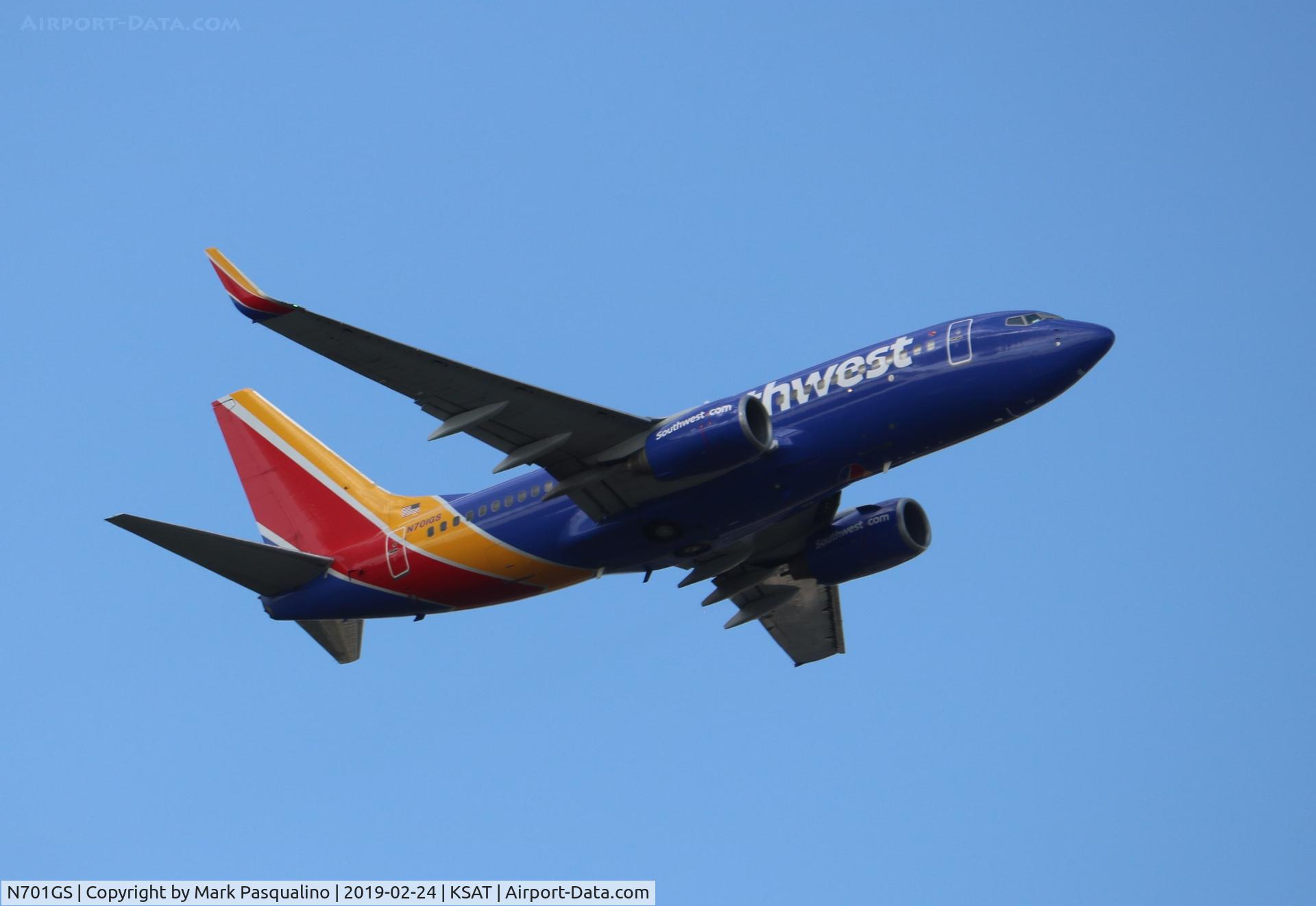 N701GS, 1997 Boeing 737-7H4 C/N 27836, Boeing 737-7H4