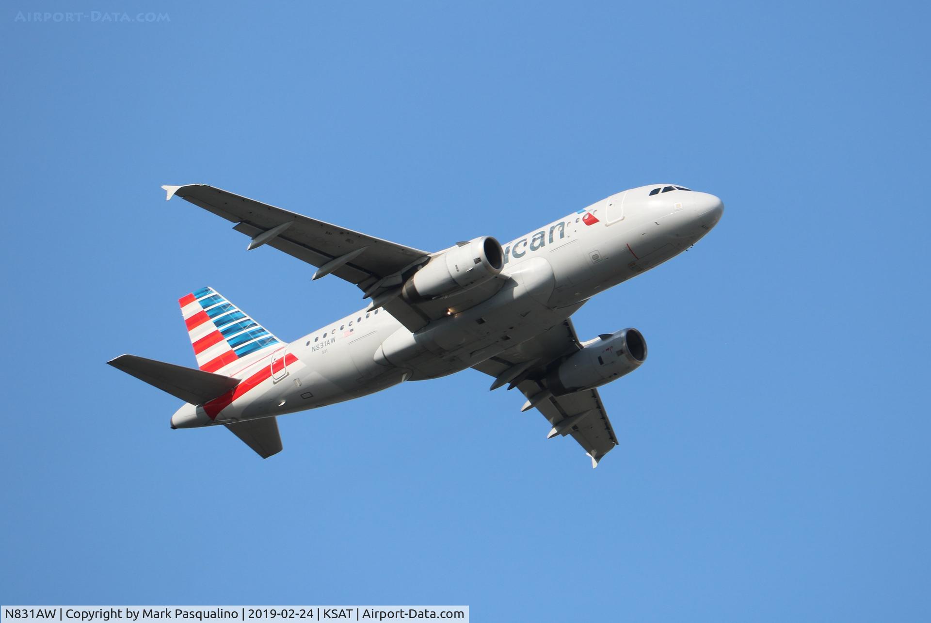 N831AW, 2001 Airbus A319-132 C/N 1576, Airbus A319-132