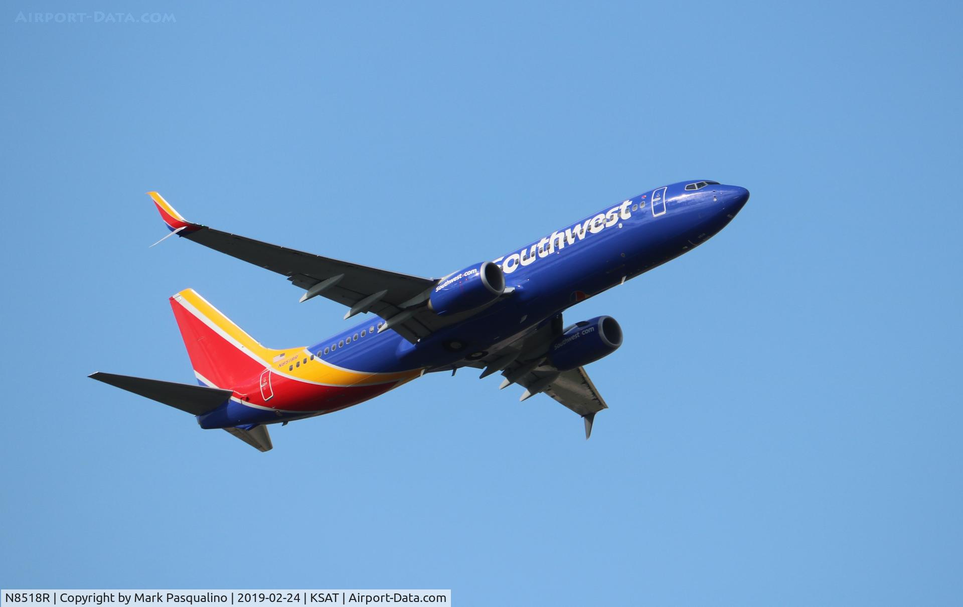 N8518R, 2016 Boeing 737-8H4 C/N 63593, Boeing 737-8H4