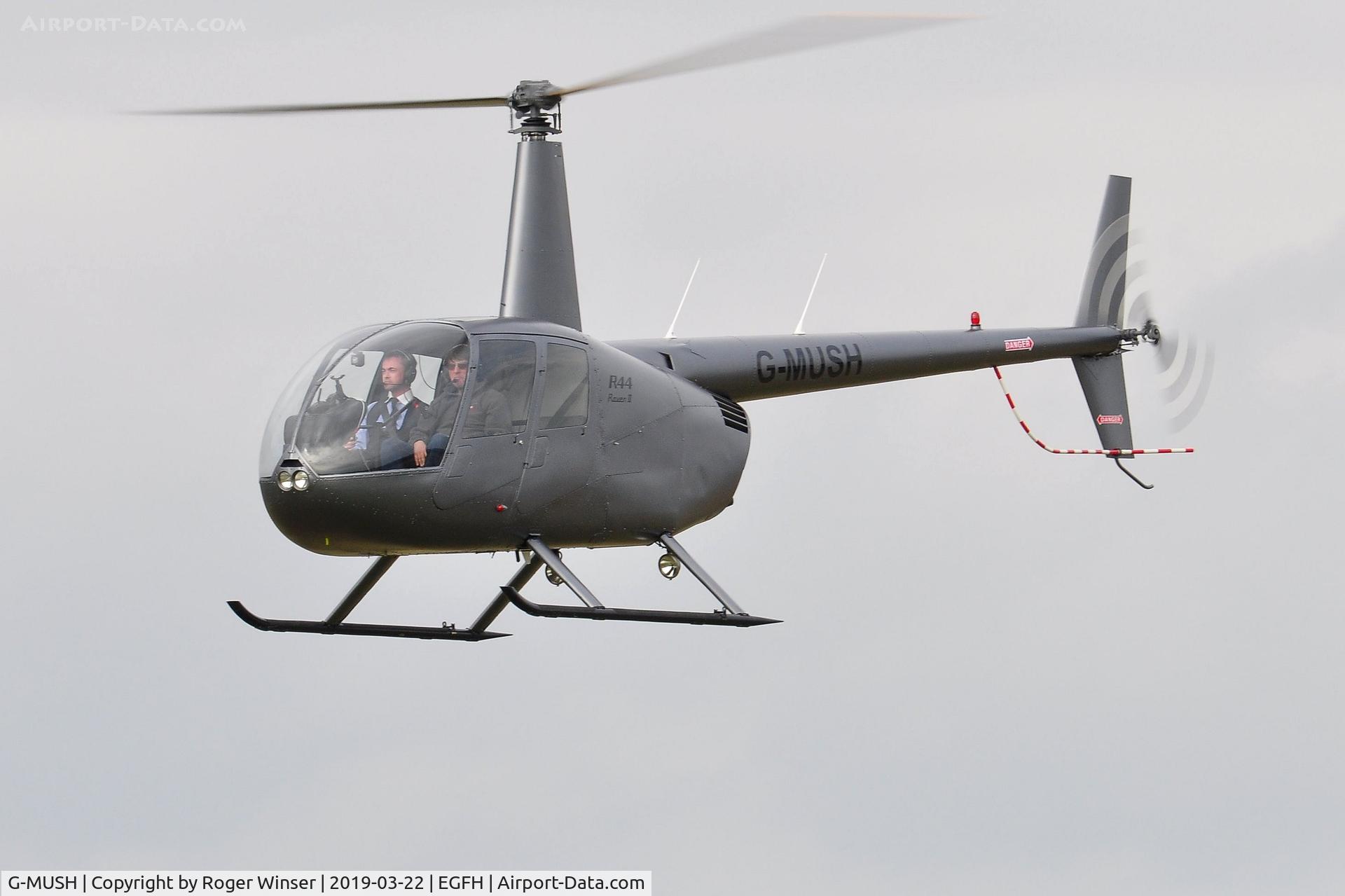 G-MUSH, 2004 Robinson R44 II C/N 10278, Resident R-44.