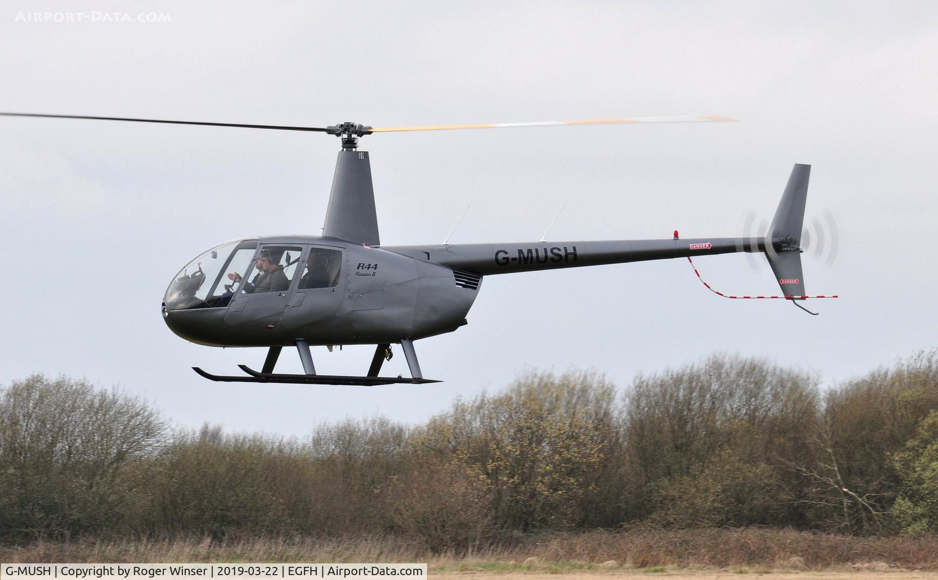 G-MUSH, 2004 Robinson R44 II C/N 10278, Resident R-44.