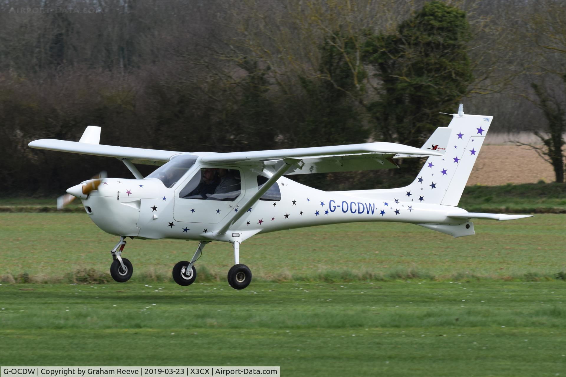 G-OCDW, 2004 Jabiru UL-450 C/N PFA 274A-14122, Landing at Northrepps.