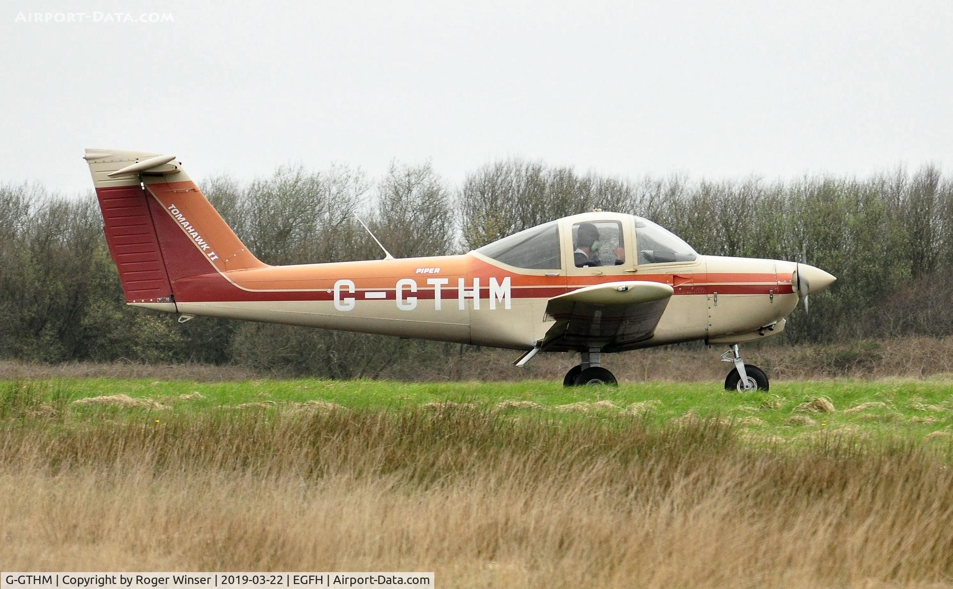 G-GTHM, 1981 Piper PA-38-112 Tomahawk Tomahawk C/N 38-81A0171, Resident Tomahawk.