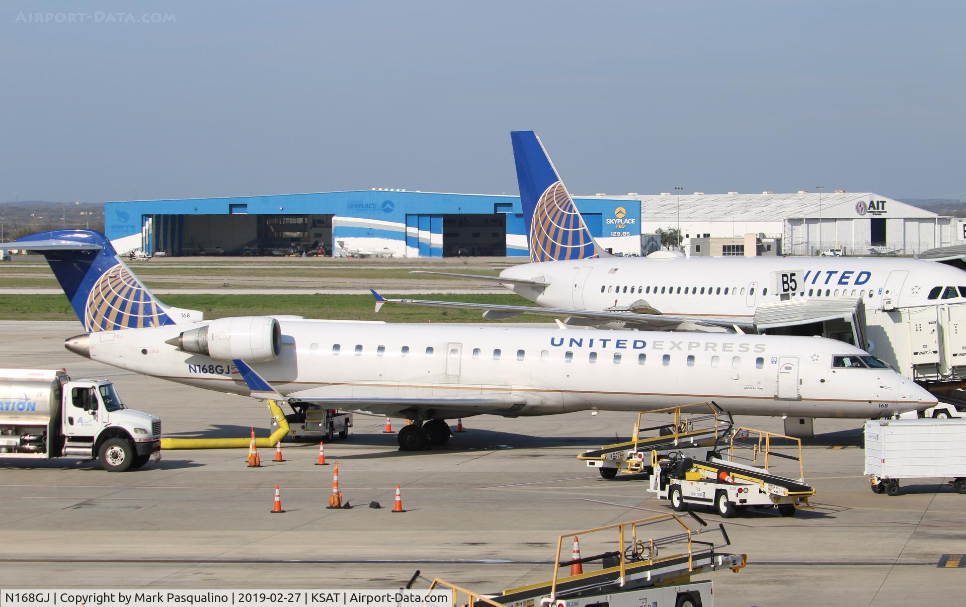 N168GJ, Bombardier CRJ-702 (CL-600-2C10) Regional Jet C/N 10272, CL-600-2C10