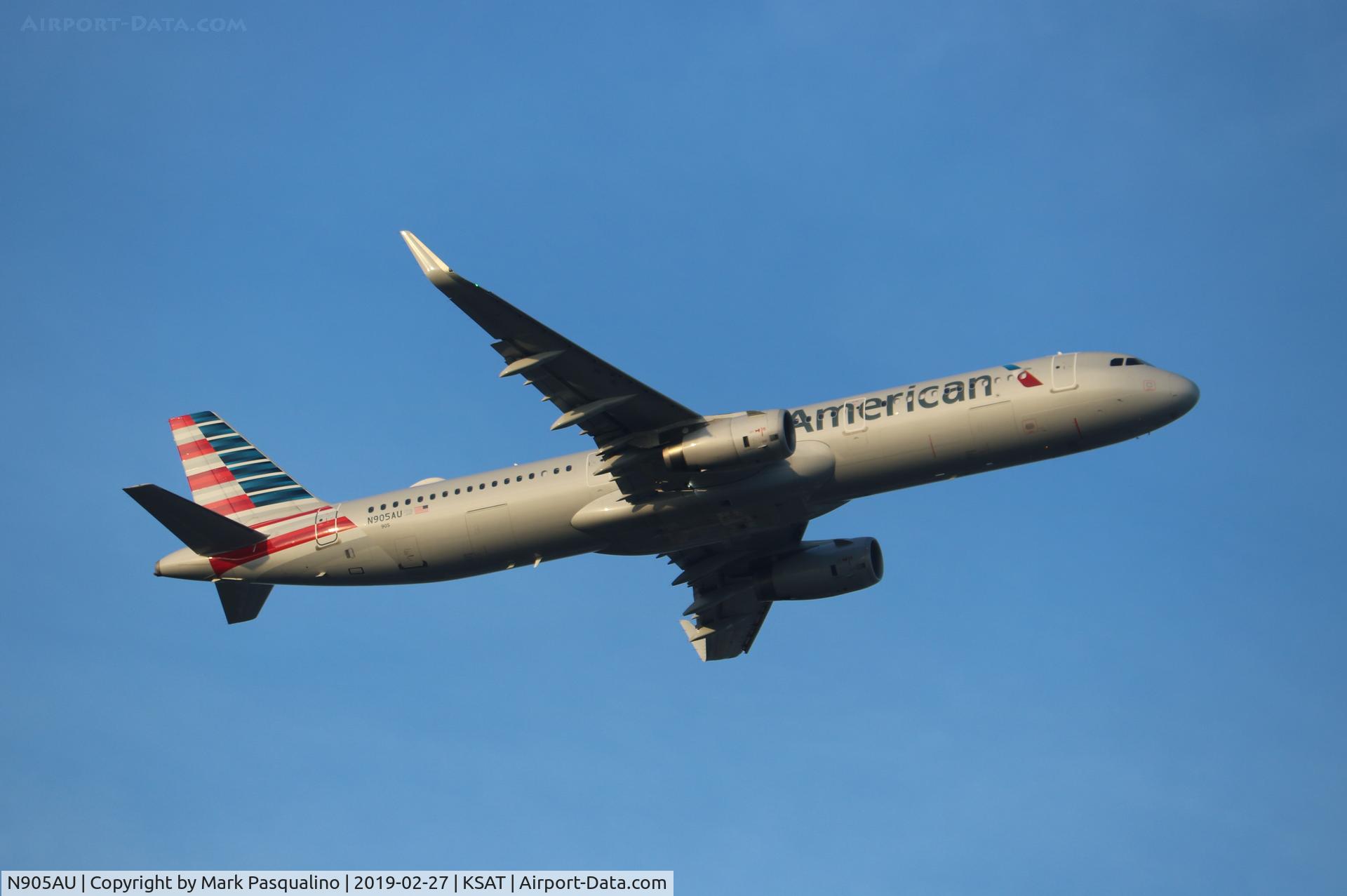 N905AU, 2016 Airbus A321-231 C/N 7700, Airbus A321-231
