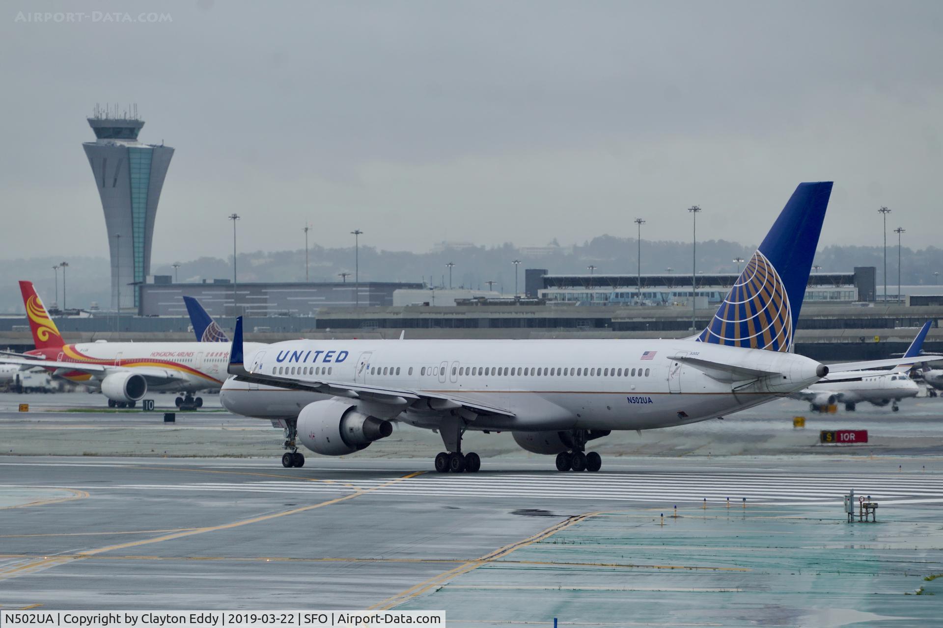N502UA, 1989 Boeing 757-222 C/N 24623, SFO 2019.