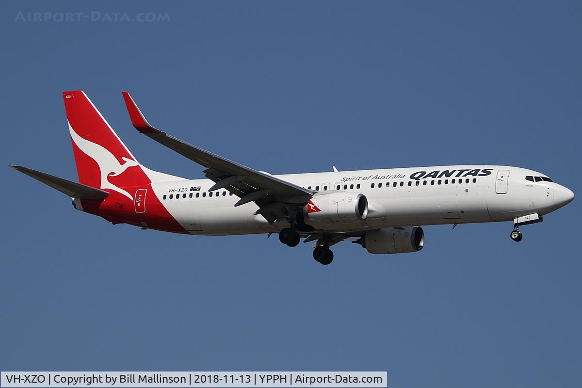 VH-XZO, 2014 Boeing 737-838 C/N 44576, finals
