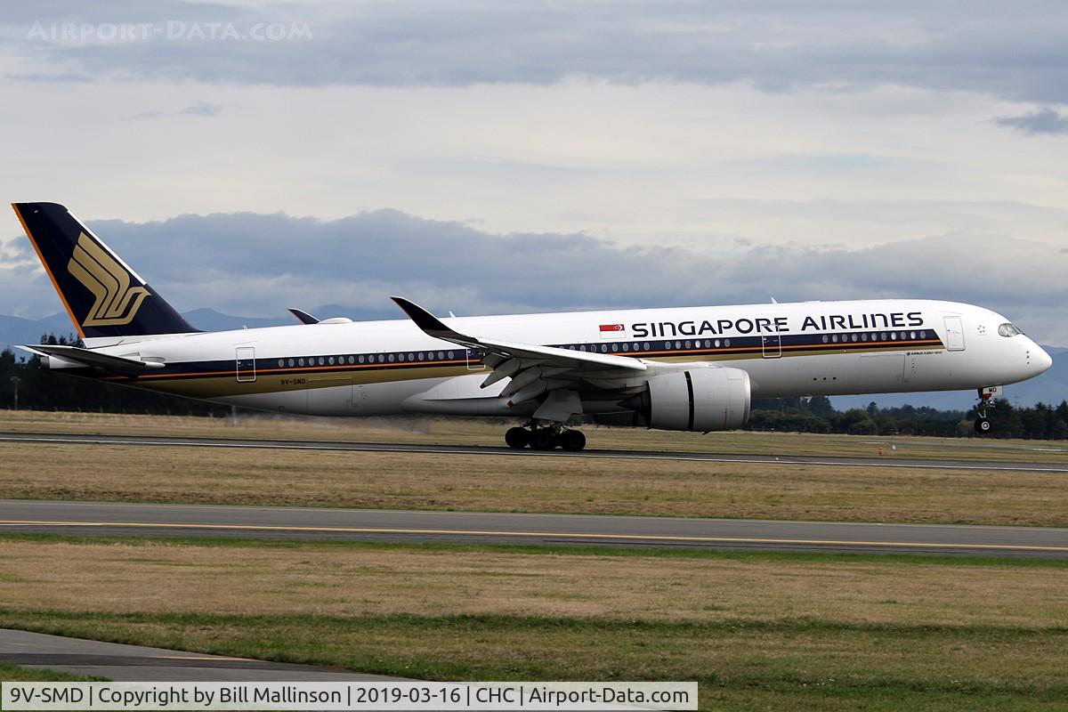 9V-SMD, 2016 Airbus A350-941 C/N 037, SQ297
