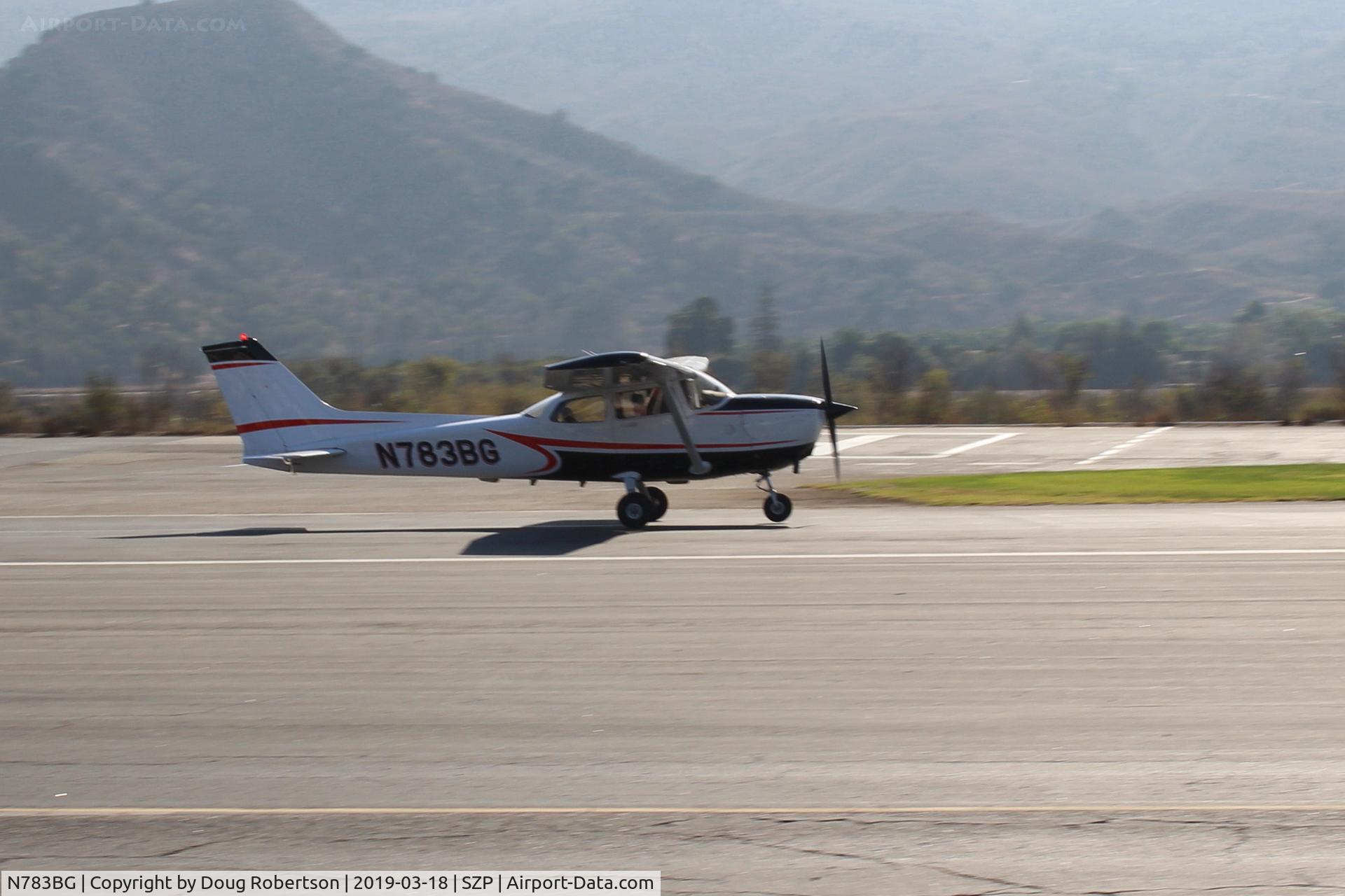 N783BG, 2001 Cessna 172R C/N 17281021, 2001 Cessna 172R SKYHAWK, Lycoming IO-360-L2A 160 Hp, takeoff roll Rwy 22