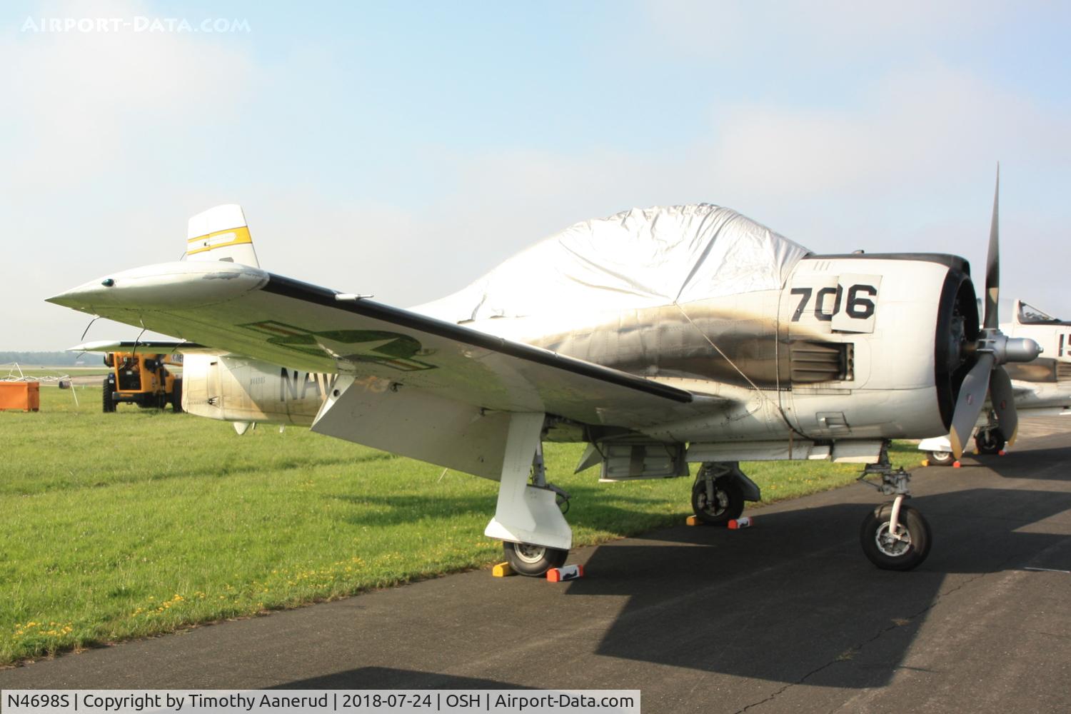 N4698S, North American T-28B Trojan C/N 200-69 (137706), North American T-28B Trojan, c/n: 200-69 (137706)