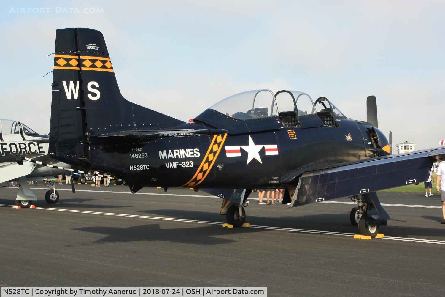 N528TC, 1957 North American T-28C Trojan C/N 252-16, 1957 North American T-28C, c/n: 252-16