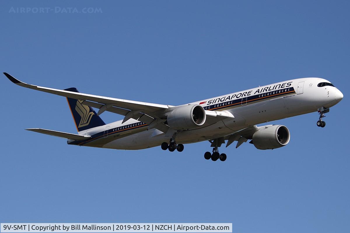 9V-SMT, 2017 Airbus A350-941 C/N 170, SQ297