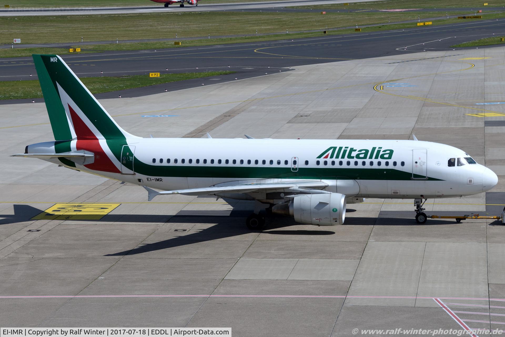 EI-IMR, 2011 Airbus A319-112 C/N 4875, Airbus A319-111 - AZ AZA Alitalia 'ItaloCalvino' - 4875 - EI-IMR - 18.07.2017 - DUS