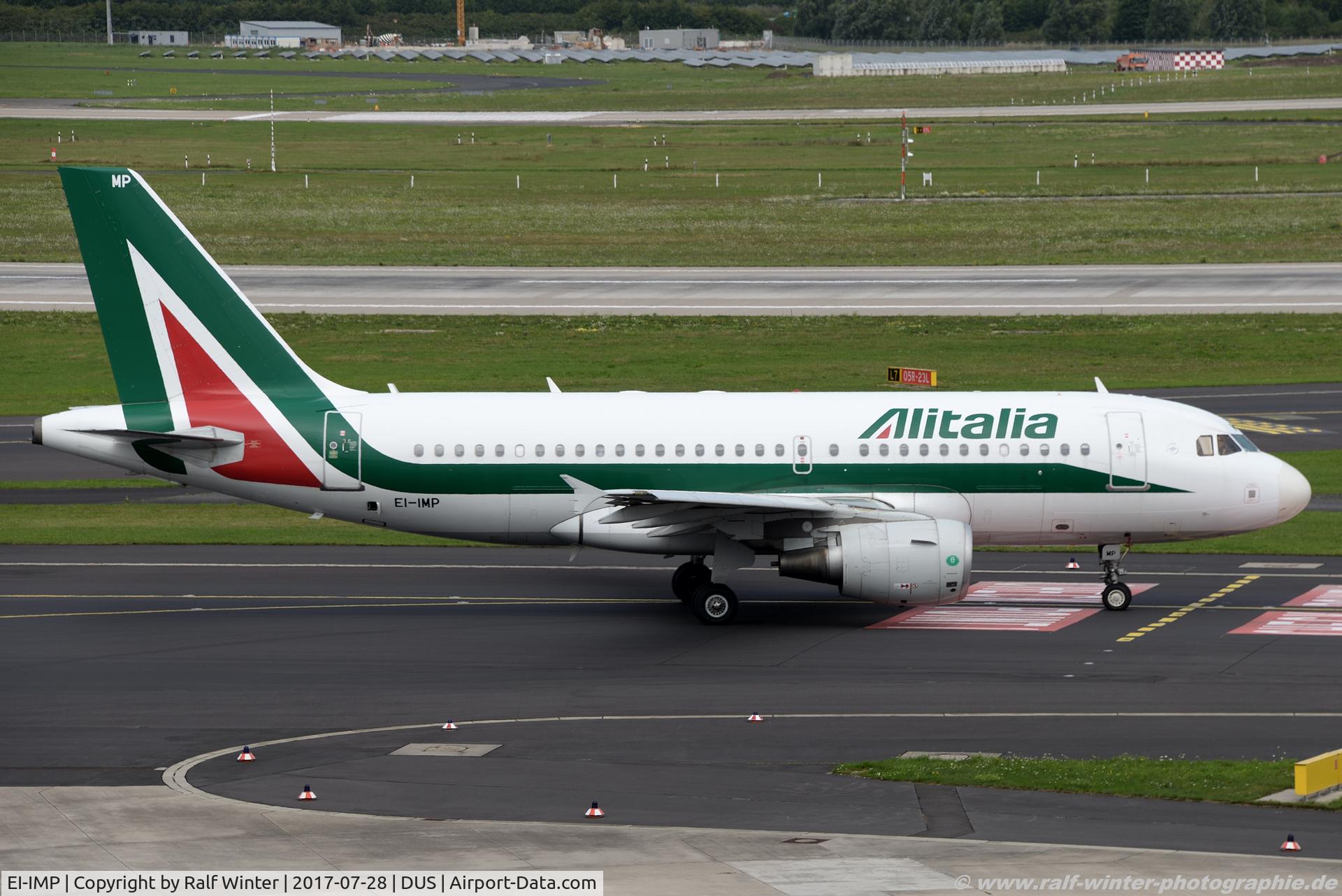 EI-IMP, 2011 Airbus A319-111 C/N 4859, Airbus A319-111 - AZ AZA Alitalia 'Italo SVEVO' - 4859 - EI-IMP - 28.07.2017 - DUS