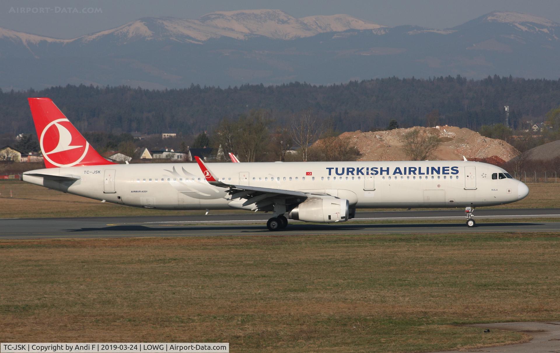 TC-JSK, 2013 Airbus A321-231 C/N 5663, Turkish Airlines  Airbus A321-231