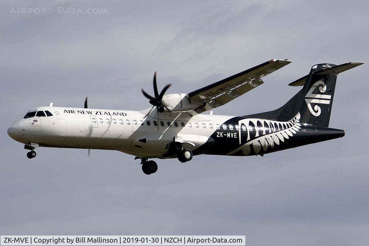 ZK-MVE, 2014 ATR 72-212A C/N 1182, finals