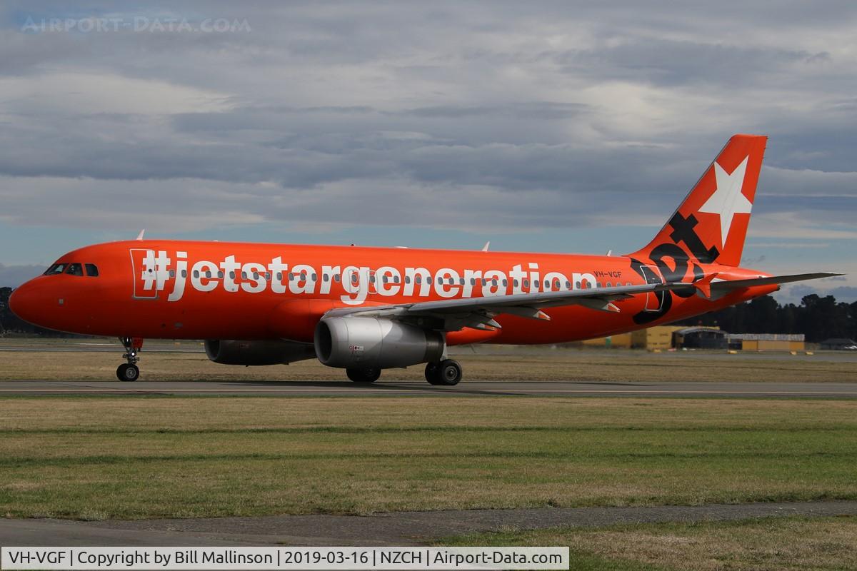 VH-VGF, 2010 Airbus A320-214 C/N 4497, the Jafa