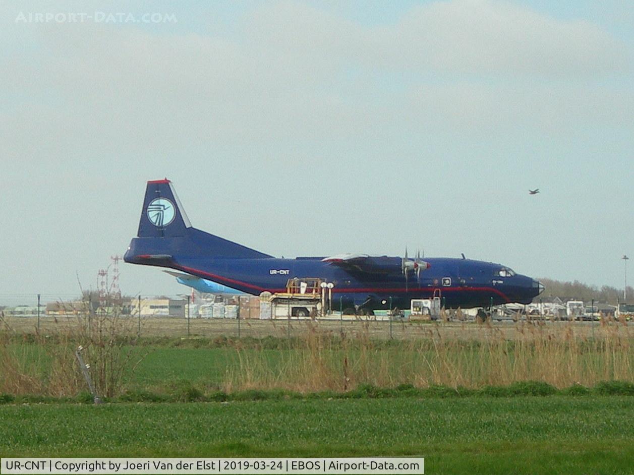 UR-CNT, 1971 Antonov An-12BK C/N 00347505, Parked for cargo operations